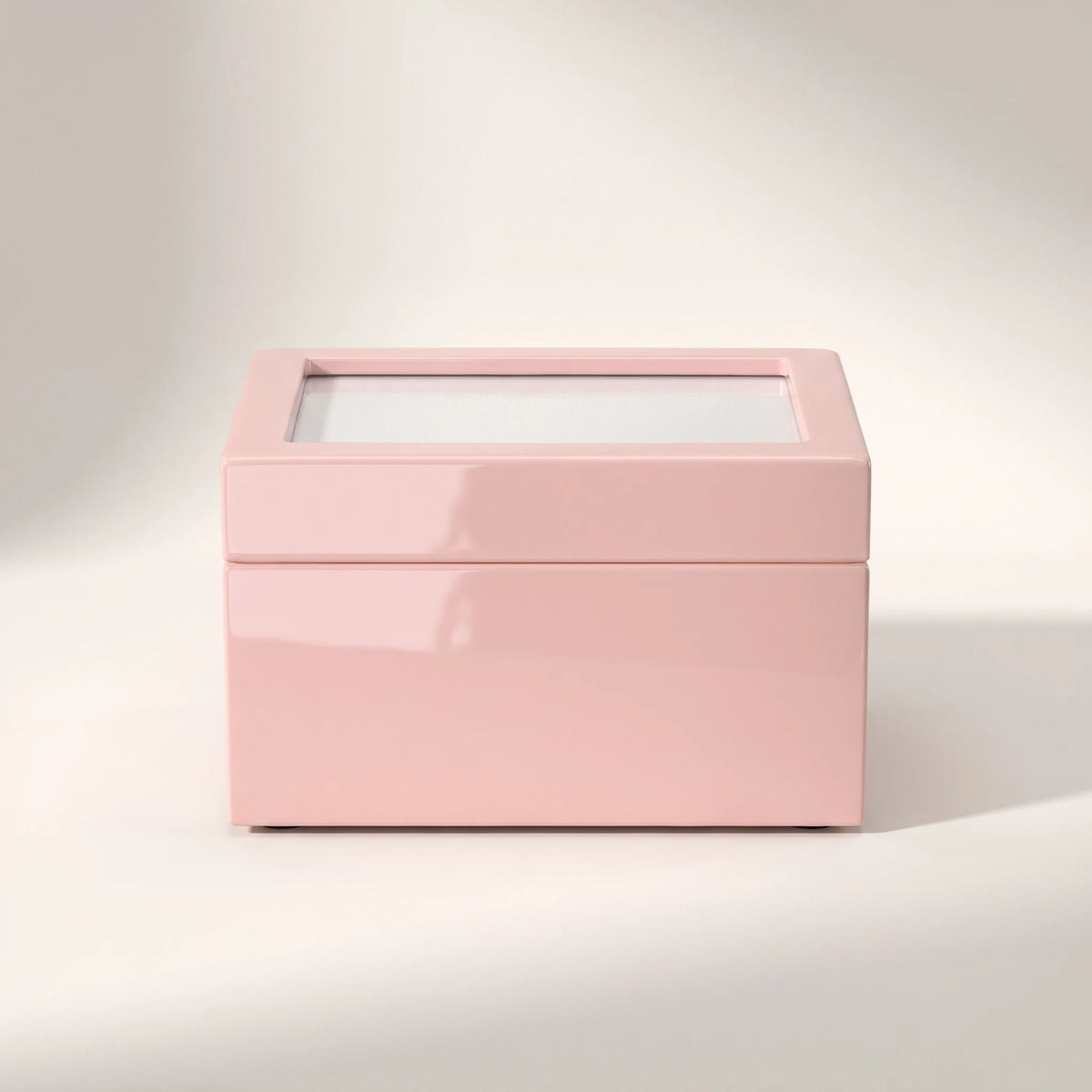 Precious Pink Pet Photo Urn - front view