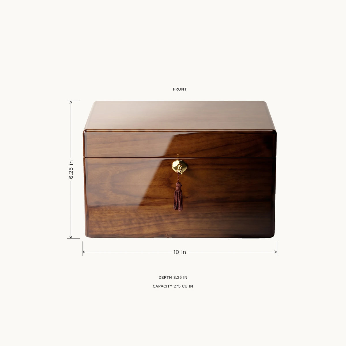 Devotion IV Adult Urn Chest - dimensions