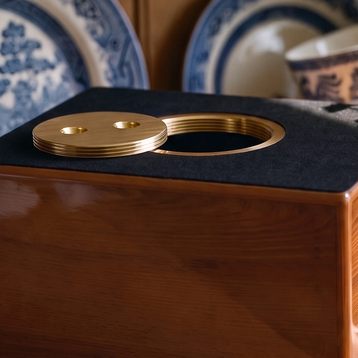 Cherish II Adult Urn Chest - second close-up detail