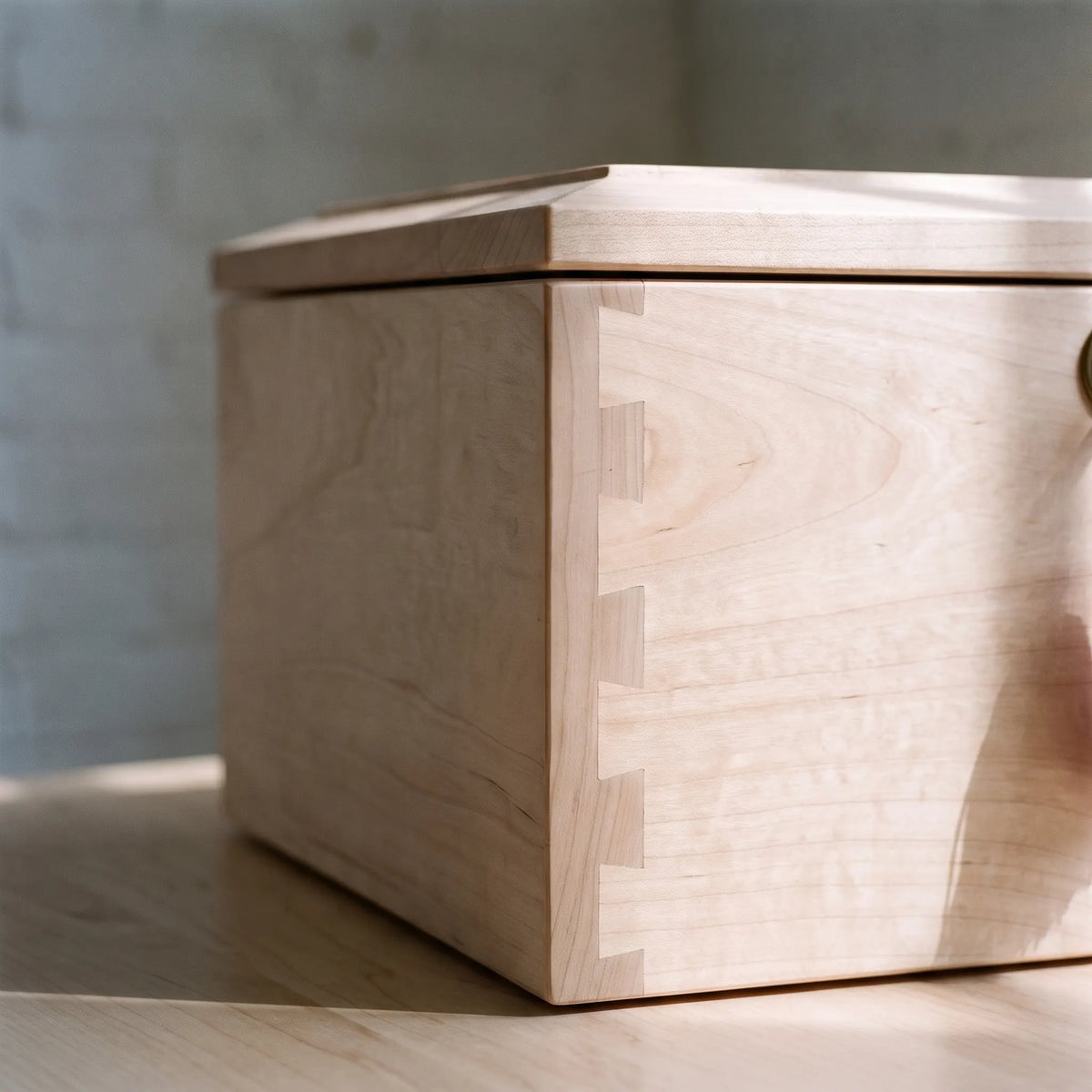 Radiance Maple Urn Chest - close-up detail