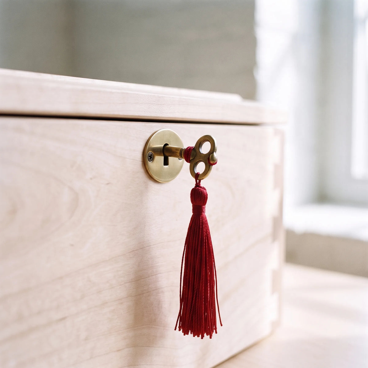 Radiance Maple Urn Chest - second close-up detail