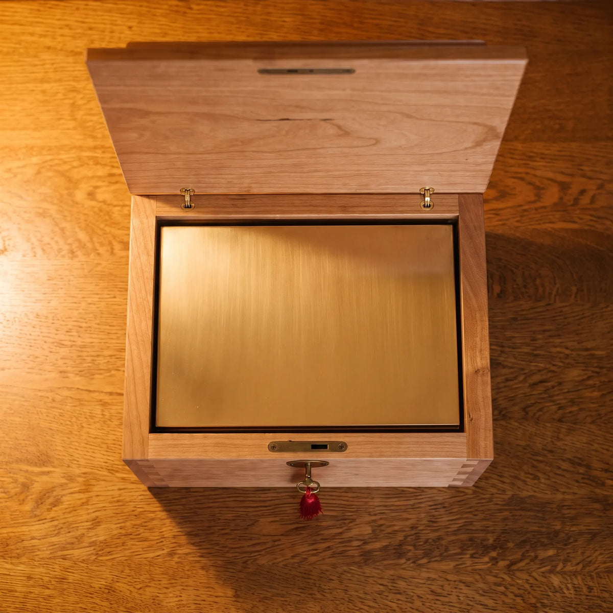 Radiance II Cherry Urn Chest - open view