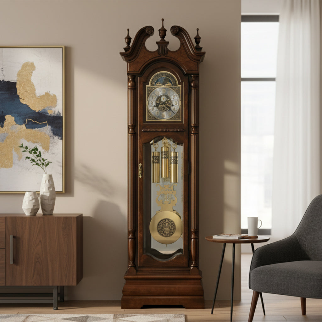 A Howard Miller Grandfather Clock