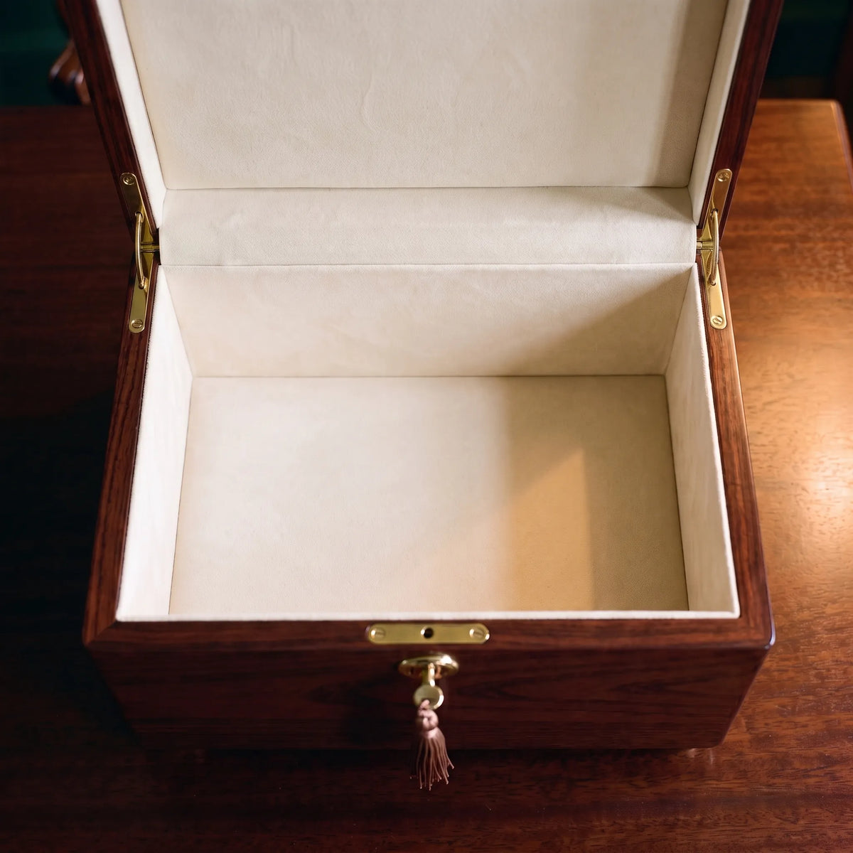 Reflections II Adult Urn Chest - open view