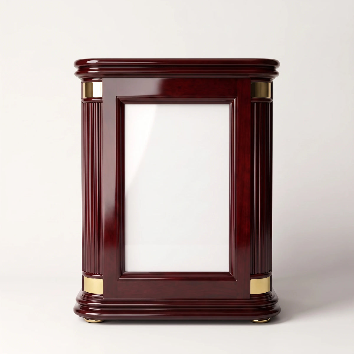 Honor II Adult Photo Urn - front view