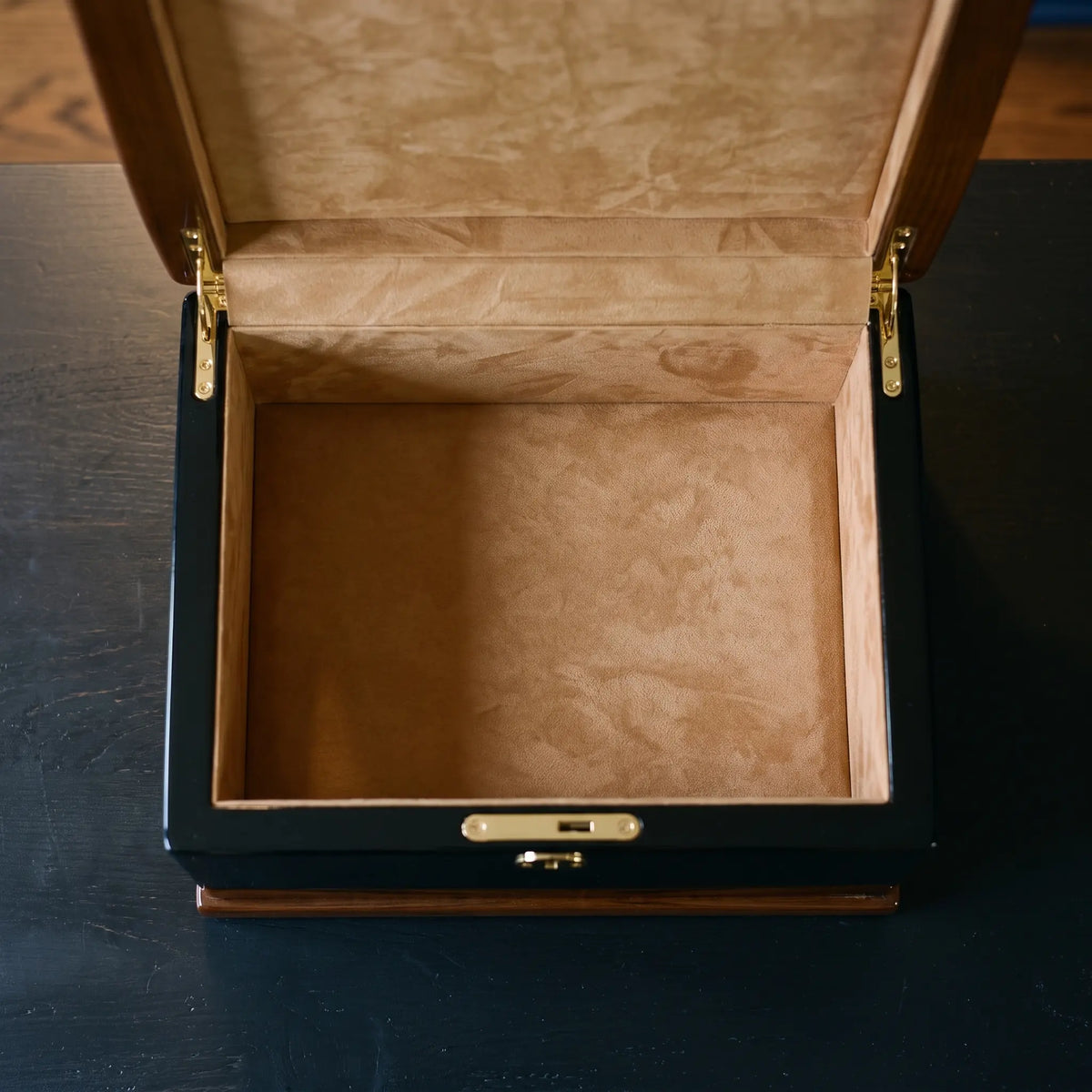 Courage Adult Urn Chest - open view