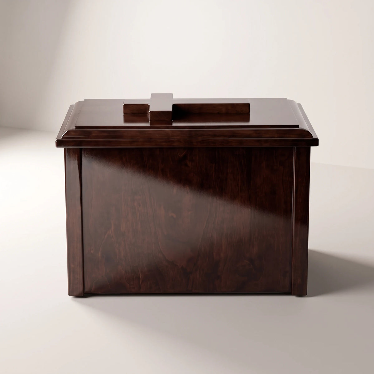 Faith Adult Urn Chest - front view