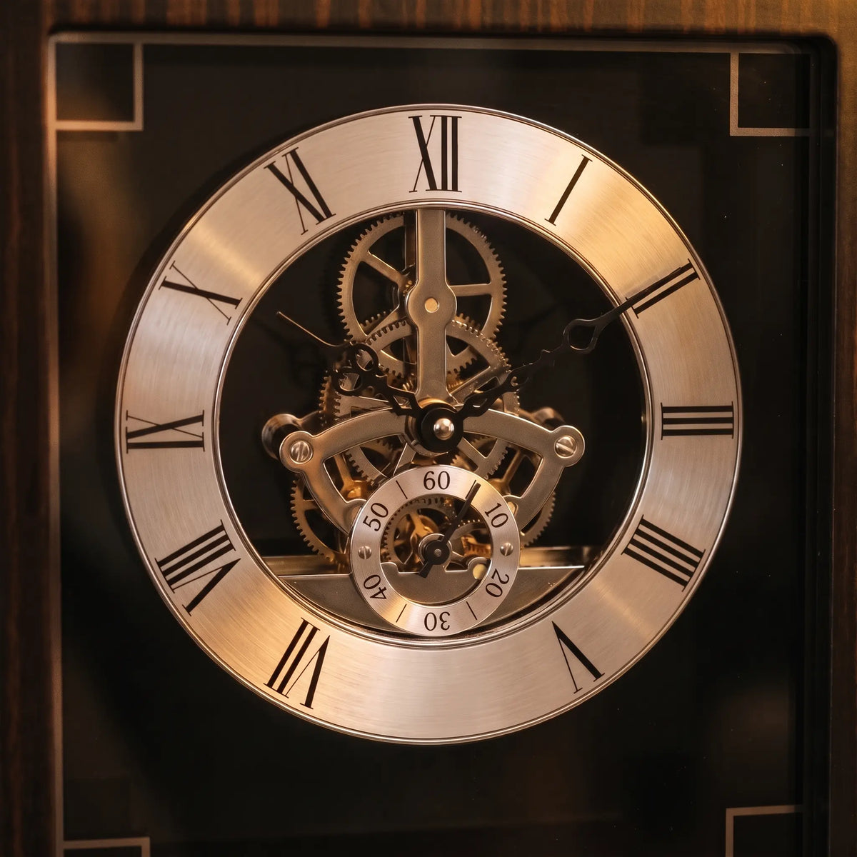 Midtown Adult Clock Urn - close-up detail