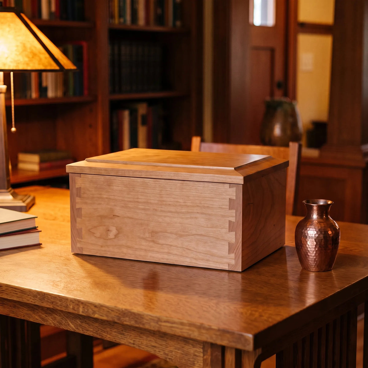 Radiance II Cherry Urn Chest - back view